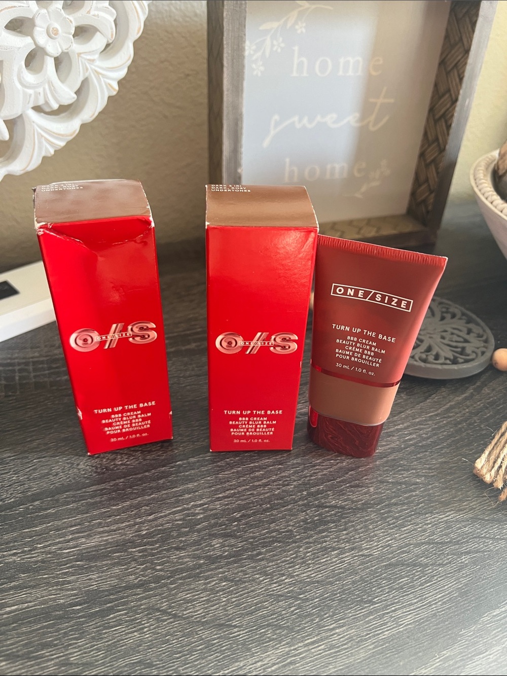 ONE/SIZE Turn Up The Base BB Cream set of 2 Dark 3 Dark Rosy undertones BNIB